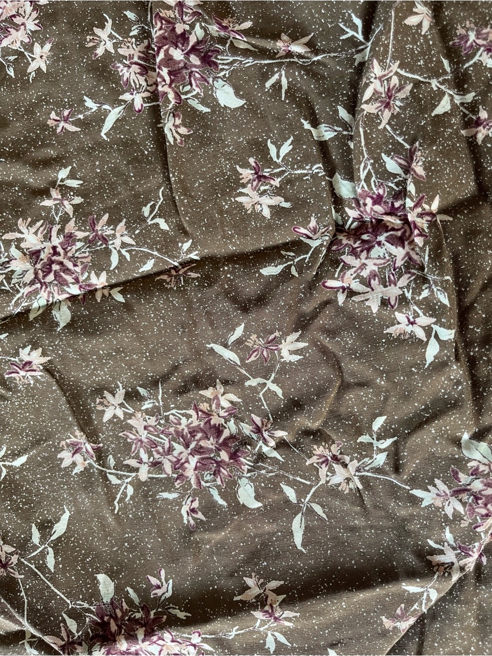 Rabbit Rabbit Rabbit Designs Brown Floral Midi/Maxi Dress - Picture 9 of 9